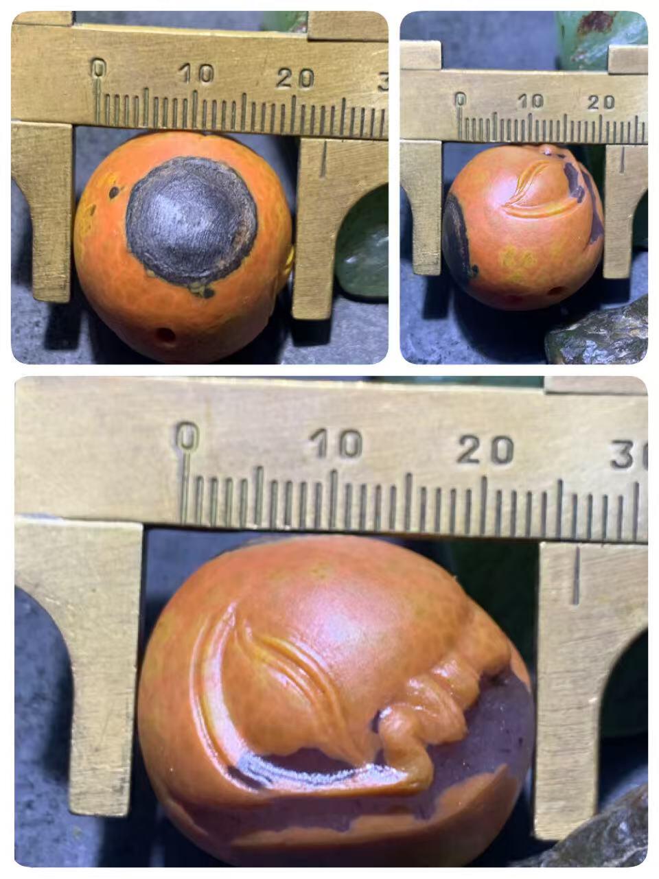 精美亚光冰飘原皮天眼纹战国红玛瑙手工俏色巧雕如来佛祖意境吊坠一颗！