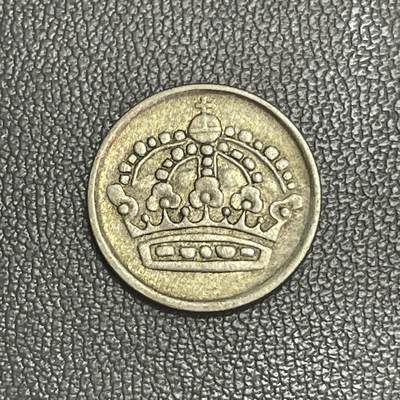 回流0110 - 瑞典1952年10欧尔银币 瑞典皇冠 1.44克40%银