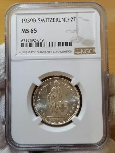 EDC260101拍场 - 瑞士2法朗高分值得收藏