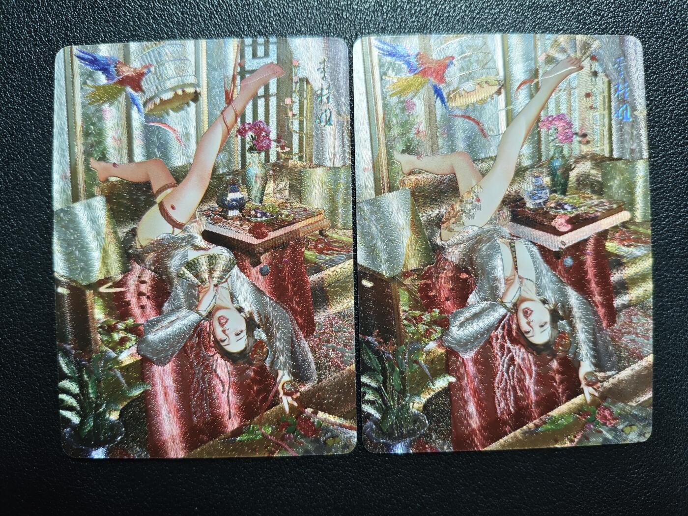 天玑星卡拍第159期《1.12周一截拍》持续收拍收评中 满赠卡需备注 焱卡文化 人间传 李桂姐 普卡 两张