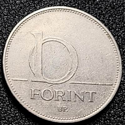 泉币菌-第167场- 精品福利场 - 匈牙利10福林25mm 欧洲币