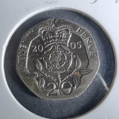 沼泽如烟--第956场 - 英国2005年20便士