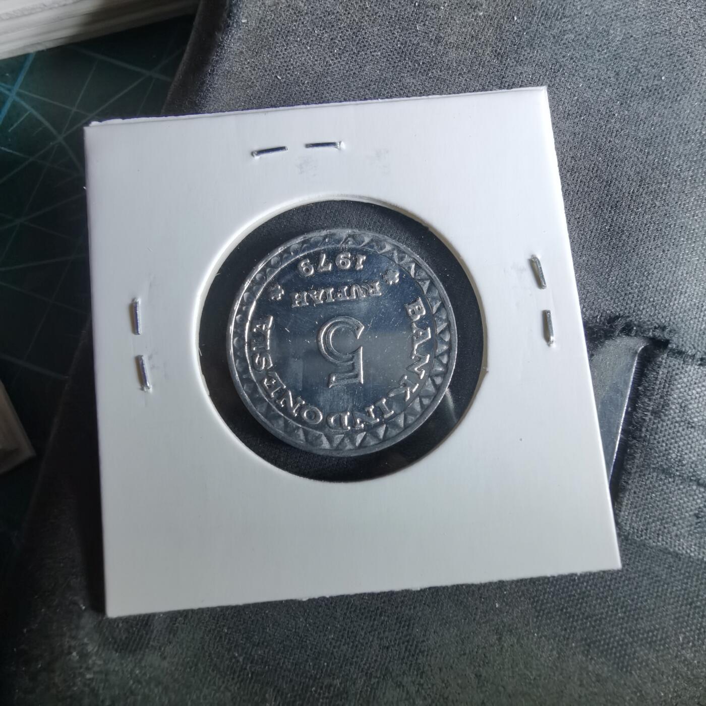 沼泽如烟--第956场 印度尼西亚1979年5卢比