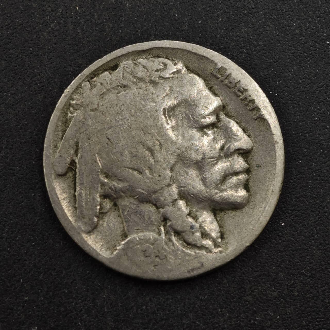 【淘币小摊】实时拍第八百四十四拍   散币场   满百包邮可预留二周 每周一统一发货   美国1934年野牛五分