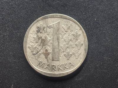 邮泉阁限时拍卖第三十九场 欧洲专场（硬币在国外。请付邮费6元。） 芬兰1964年1马克银币