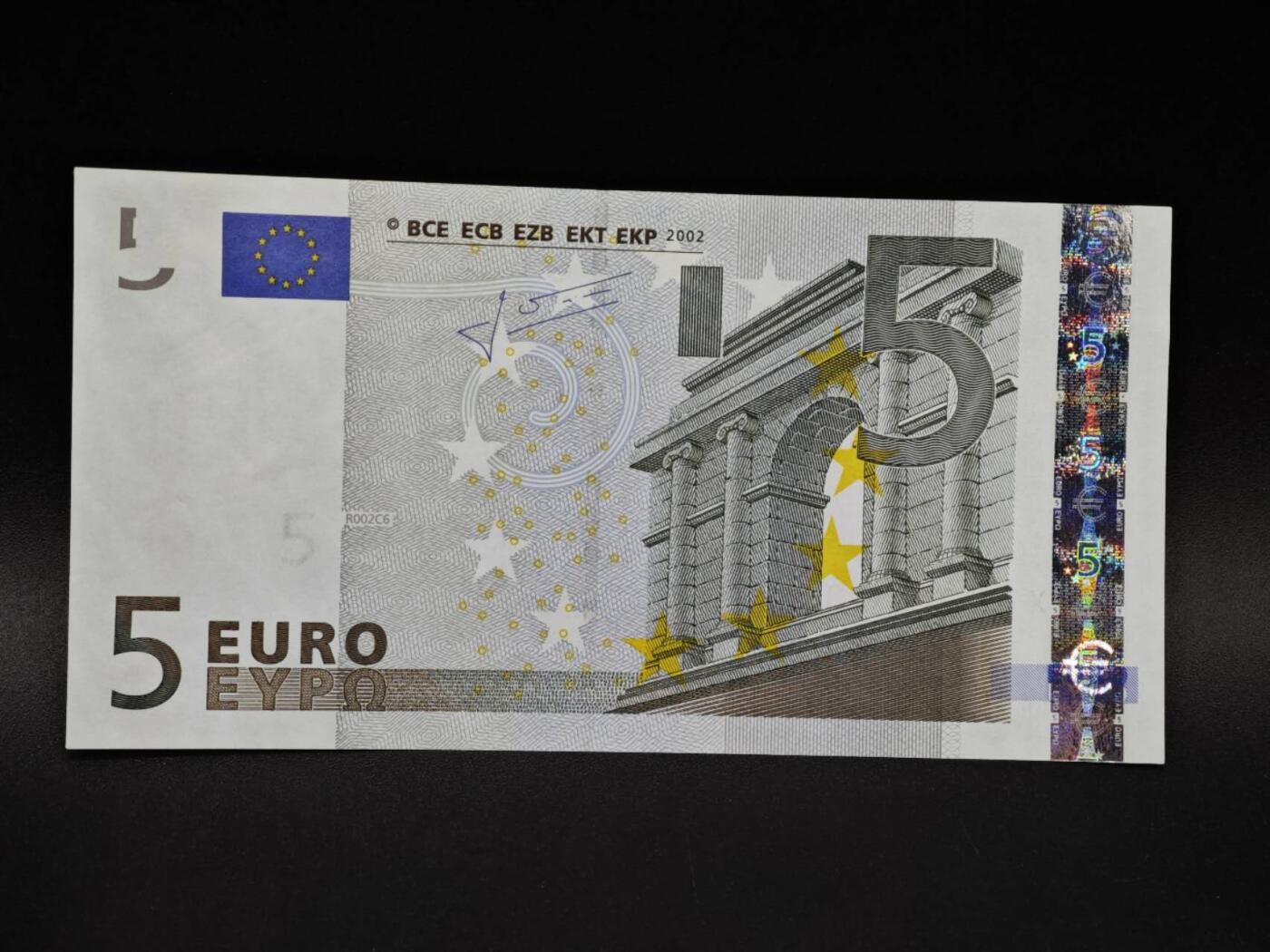 【淘币小摊】限时拍第八百四十五拍  纸币场  满百包邮可预留两周  周一统一发货  2002年5欧元纸币