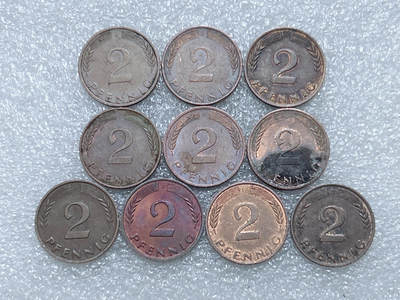 第一海外回流一元起拍收藏 散集专场  第289期 - 德国2芬尼硬币 1枚