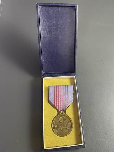 回流0110 - 全新原盒 日本1940年（昭和十五年）纪元二千六百年祝典纪念章，纪念所谓“神武天皇即位2600年”官方纪念章