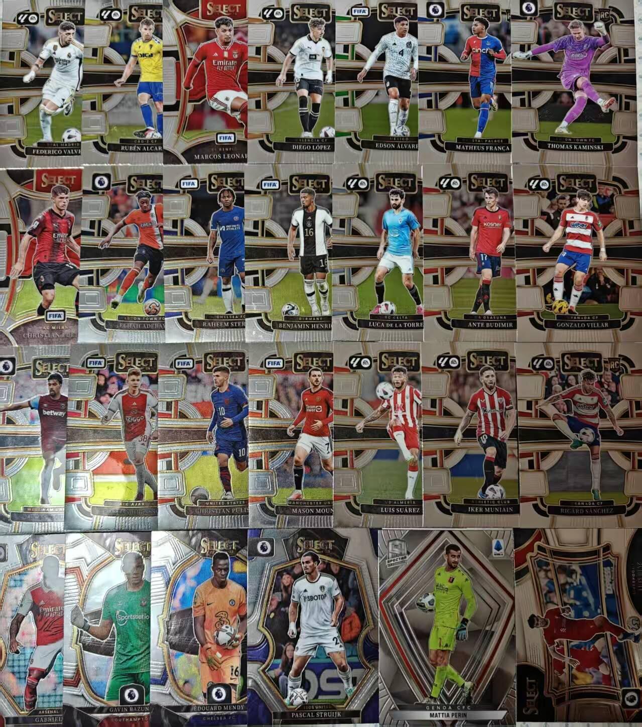 满200包邮！龙虎卡牌-七一场（满200元包邮，无佣金，每周六结拍，欢迎送拍） 27张不重复 Panini Select 2022-23赛季系列