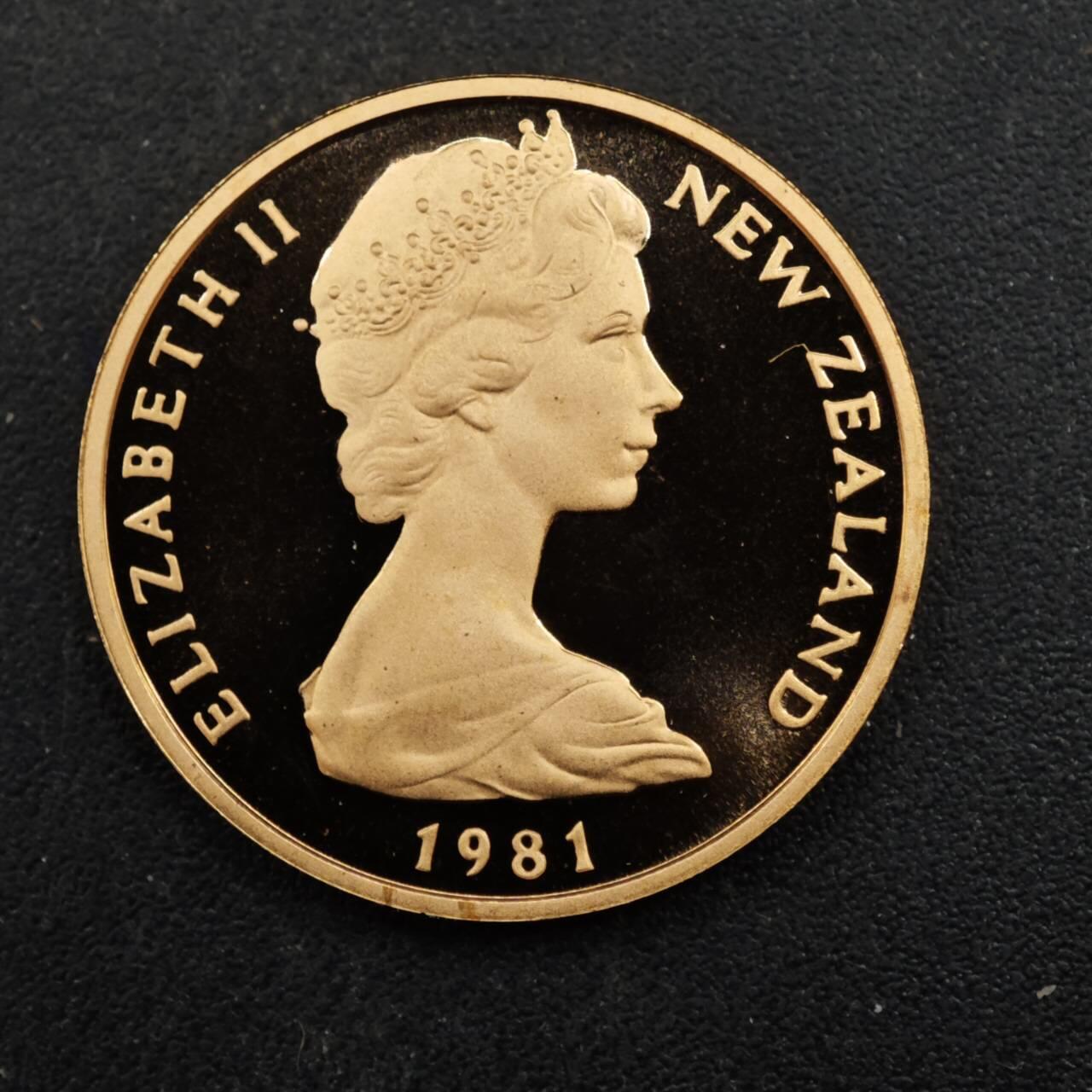 【淘币小摊】实时拍第八百四十四拍   散币场   满百包邮可预留二周 每周一统一发货   新西兰1981年2分精制铜币