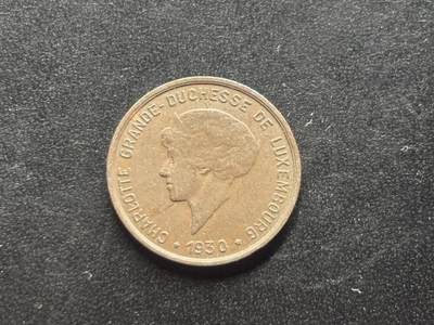 邮泉阁限时拍卖第三十九场 欧洲专场（硬币在国外。请付邮费6元。） - 卢森堡夏洛特女大公1930年5分