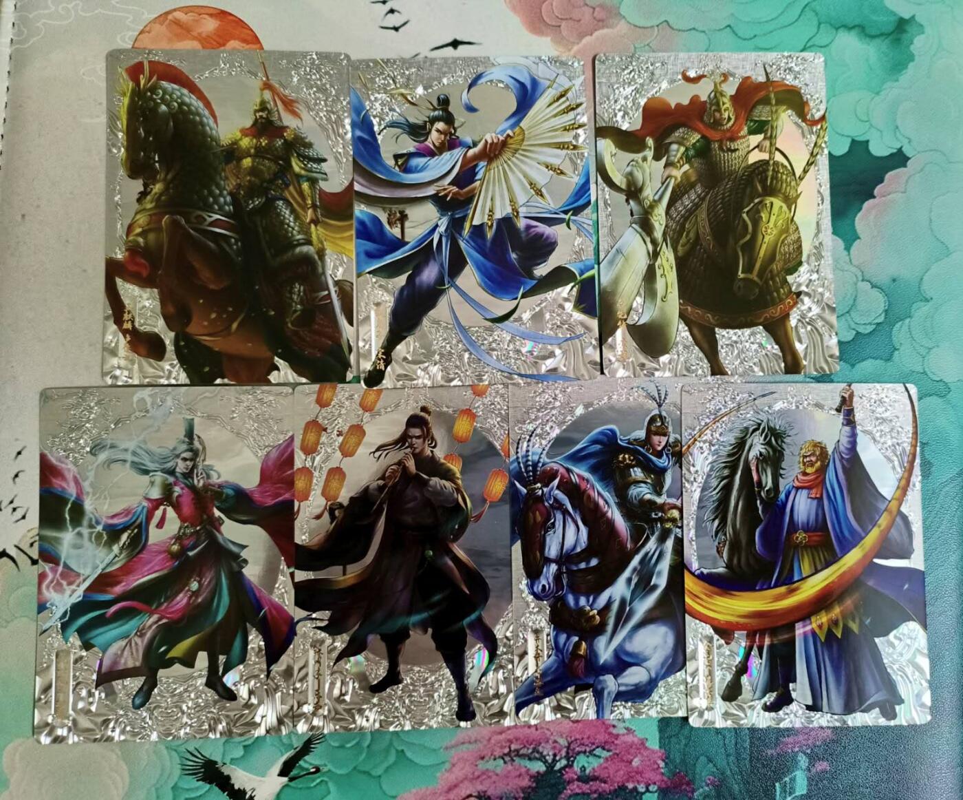 满200包邮！龙虎卡牌-七一场（满200元包邮，无佣金，每周六结拍，欢迎送拍） 镭雕7张 卡玩帕克 追忆水浒