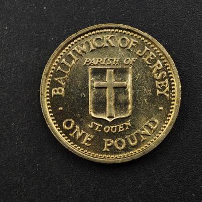 【淘币小摊】实时拍第八百四十四拍   散币场   满百包邮可预留二周 每周一统一发货   - 泽西岛1987年圣奥恩教区一镑铜币