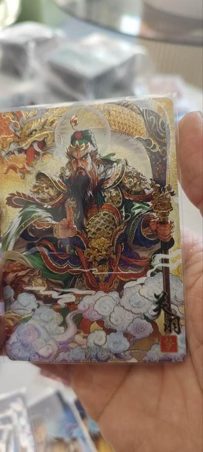 秋原瞳的小店第三十二期（捡漏凑套进货进，更多好物，敬请期待） - 卡游三国浮生如梦关羽最后一张归神关羽