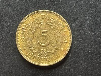 邮泉阁限时拍卖第三十九场 欧洲专场（硬币在国外。请付邮费6元。） - 芬兰1948年5马克
