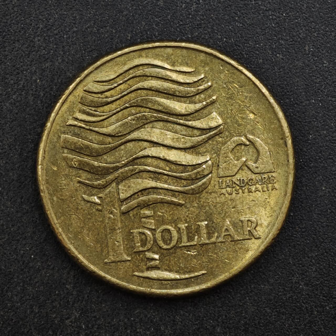 【淘币小摊】实时拍第八百四十四拍   散币场   满百包邮可预留二周 每周一统一发货   澳大利亚1993年水资源1元纪念铜币