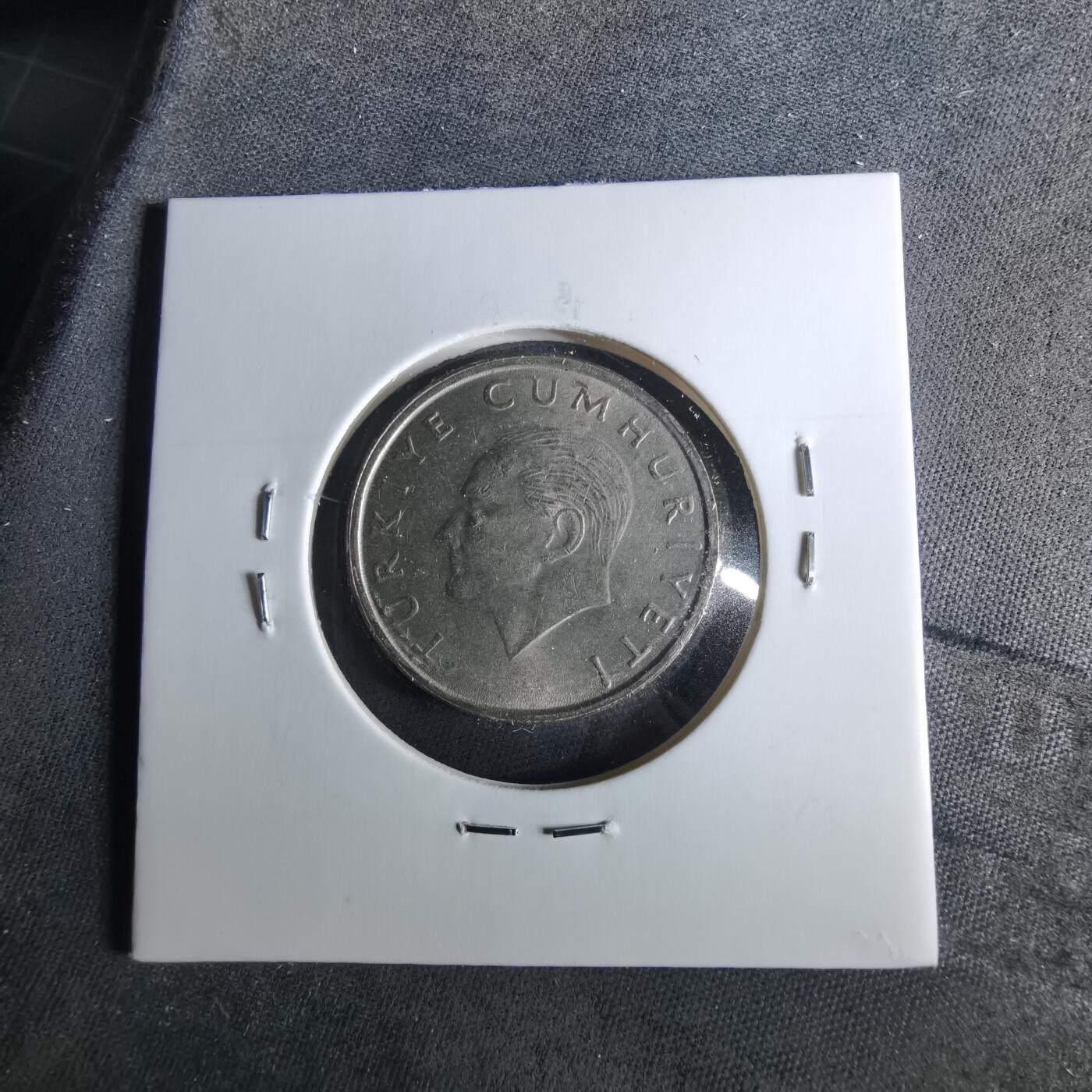 沼泽如烟--第956场 土耳其1995年1万里拉