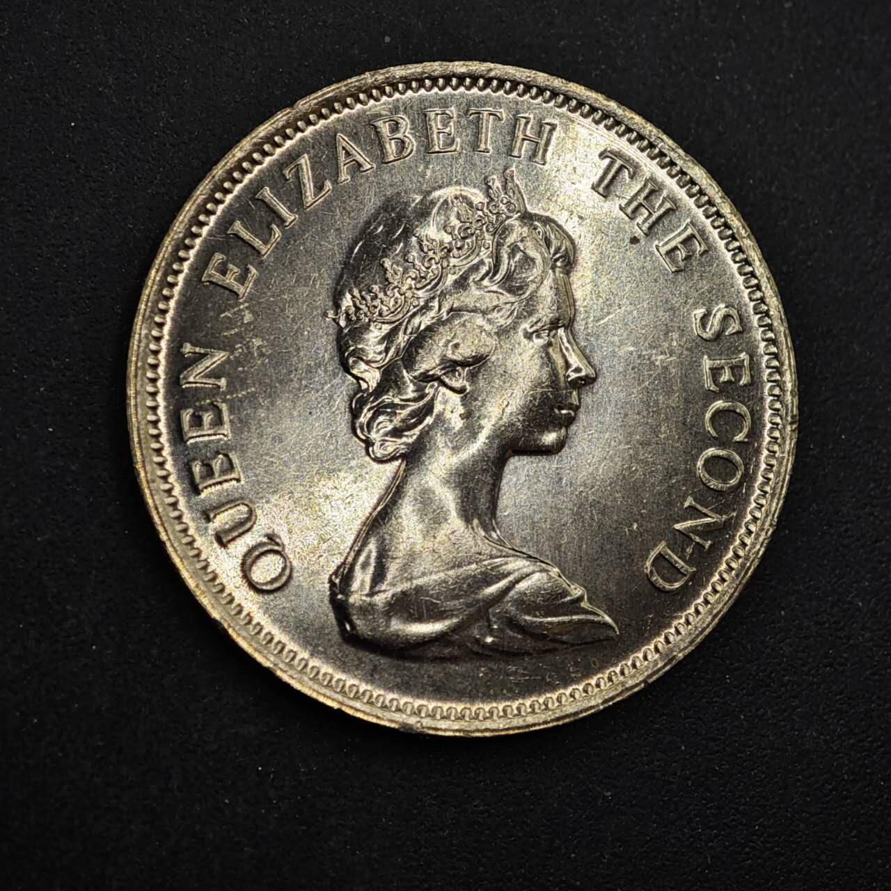 【淘币小摊】实时拍第八百四十四拍   散币场   满百包邮可预留二周 每周一统一发货   图瓦卢1985年20分飞鱼镍币