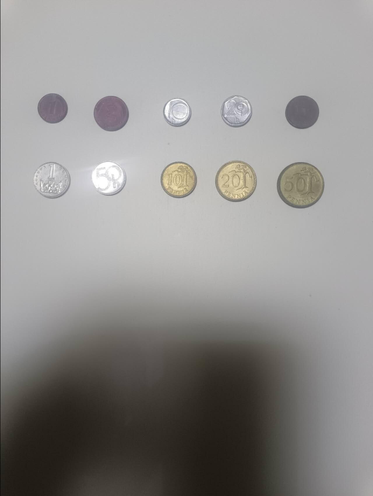 【20260113】非全新纸币和硬币第324场 欧洲国家10枚硬币