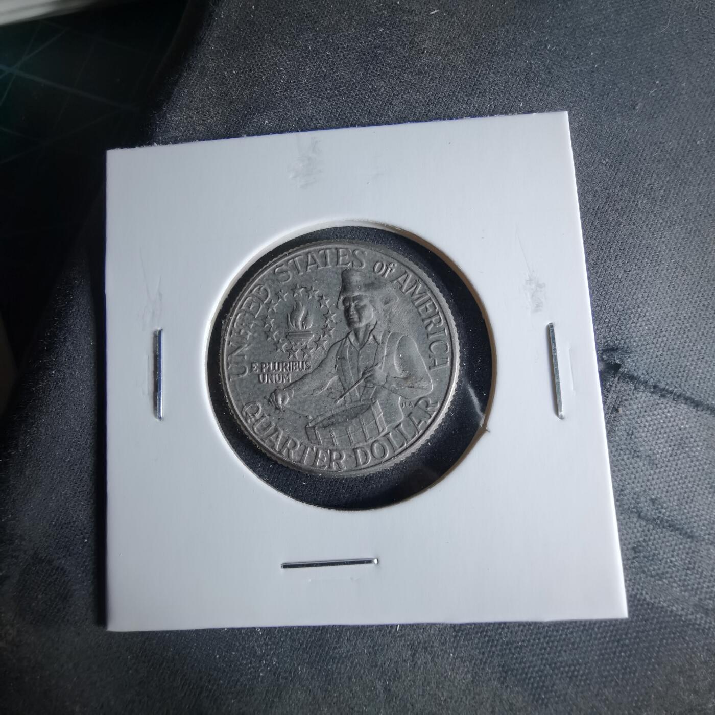 沼泽如烟--第956场 美国1976年25分纪念币