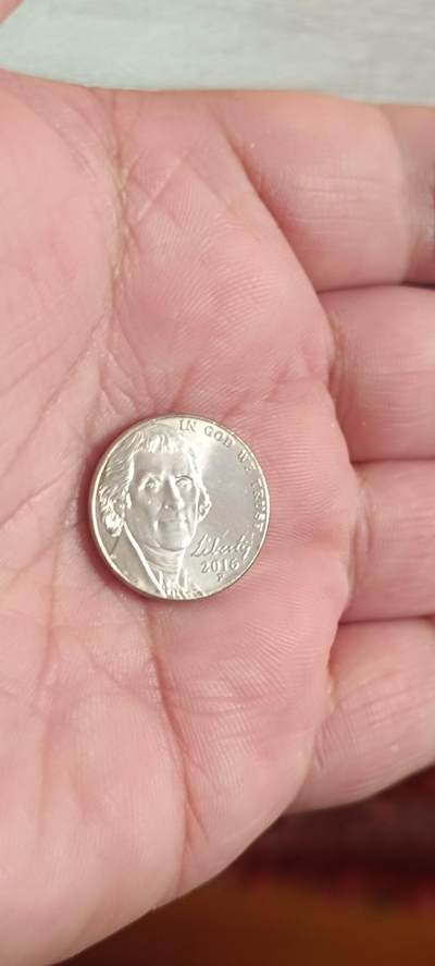 万国钱币第三场 - 近全新原光5美分