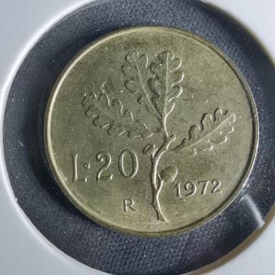 沼泽如烟--第956场 - 意大利1972年20里拉