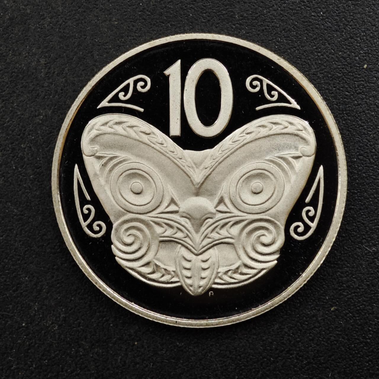 【淘币小摊】实时拍第八百四十四拍   散币场   满百包邮可预留二周 每周一统一发货   新西兰1981年10分精制镍币