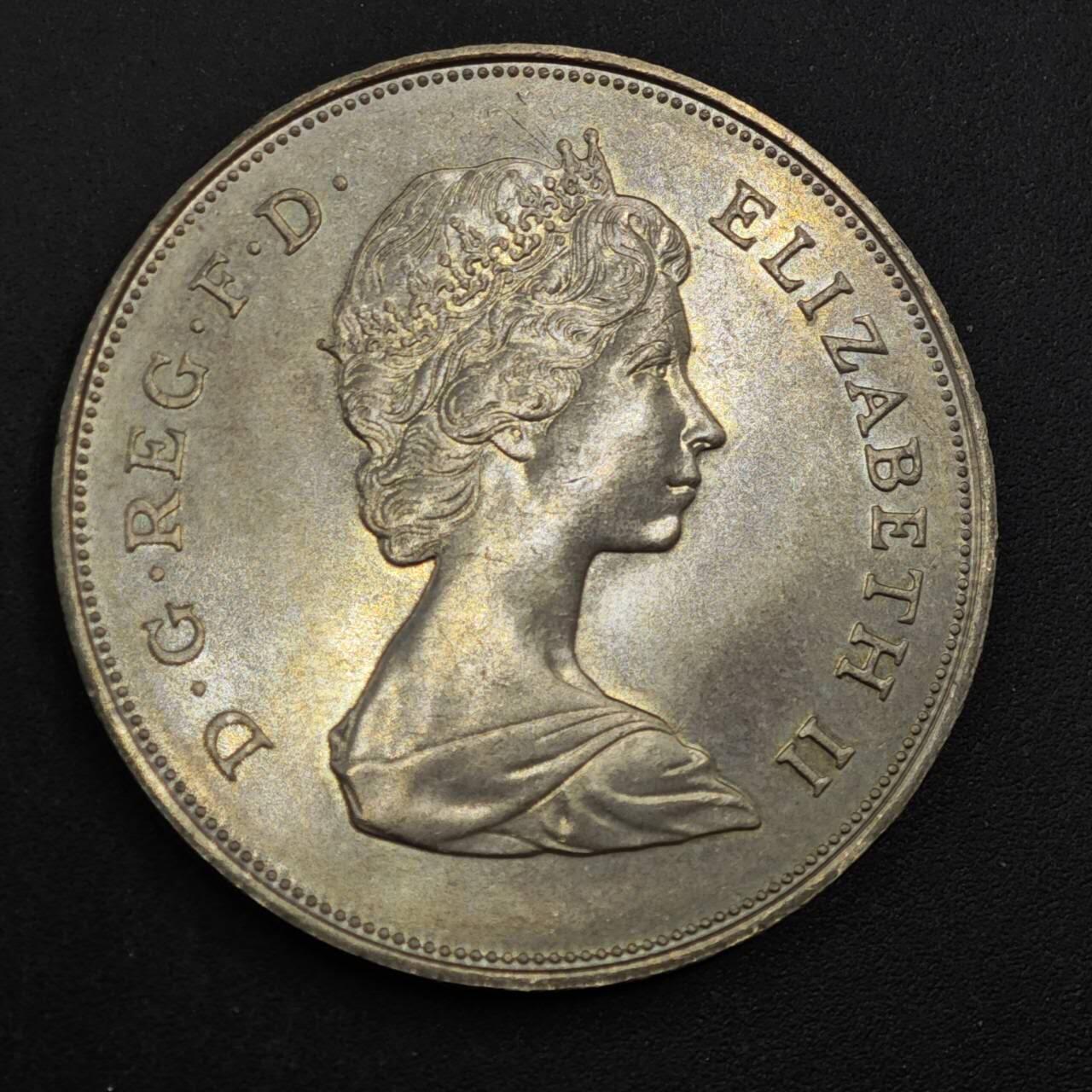 【淘币小摊】实时拍第八百四十四拍   散币场   满百包邮可预留二周 每周一统一发货   英国1981年戴安娜王妃大婚克朗纪念币