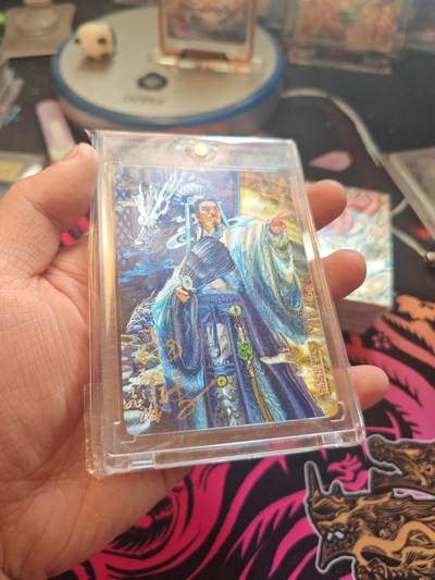 卡牌实验室开始第十一次实验 - 【苍之飞鸿】【亲签31/50】诸葛亮 