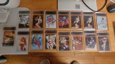 阳大大卡牌拍卖第92期（持续收拍品，周五晚上九点截拍，进群福利早知道） - 【10P全套】焱卡文化 Art系列 毒瘤 第二弹 10P大全套15张 稀缺不好凑，可遇不可求