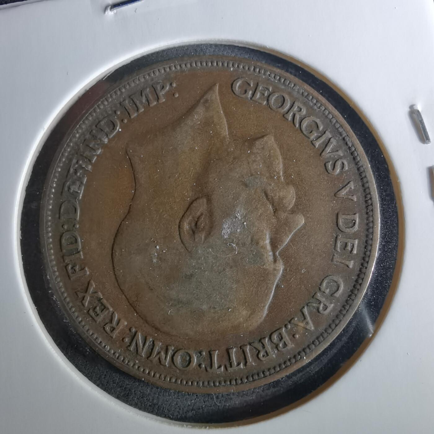 沼泽如烟--第956场 英国1918年1便士