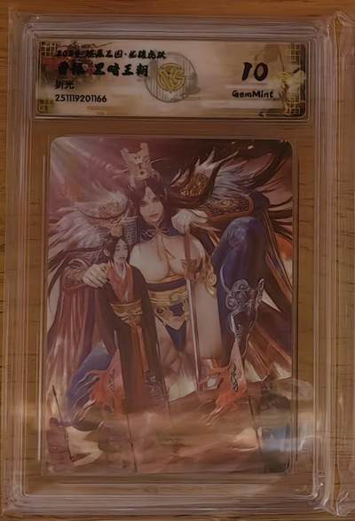 阳大大卡牌拍卖第92期（持续收拍品，周五晚上九点截拍，进群福利早知道） - 【10分】焱卡文化 燎原三国 龙骧虎跃 黑暗王朝 曹操 折光166