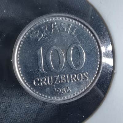 沼泽如烟--第956场 - 巴西1986年100克鲁塞罗