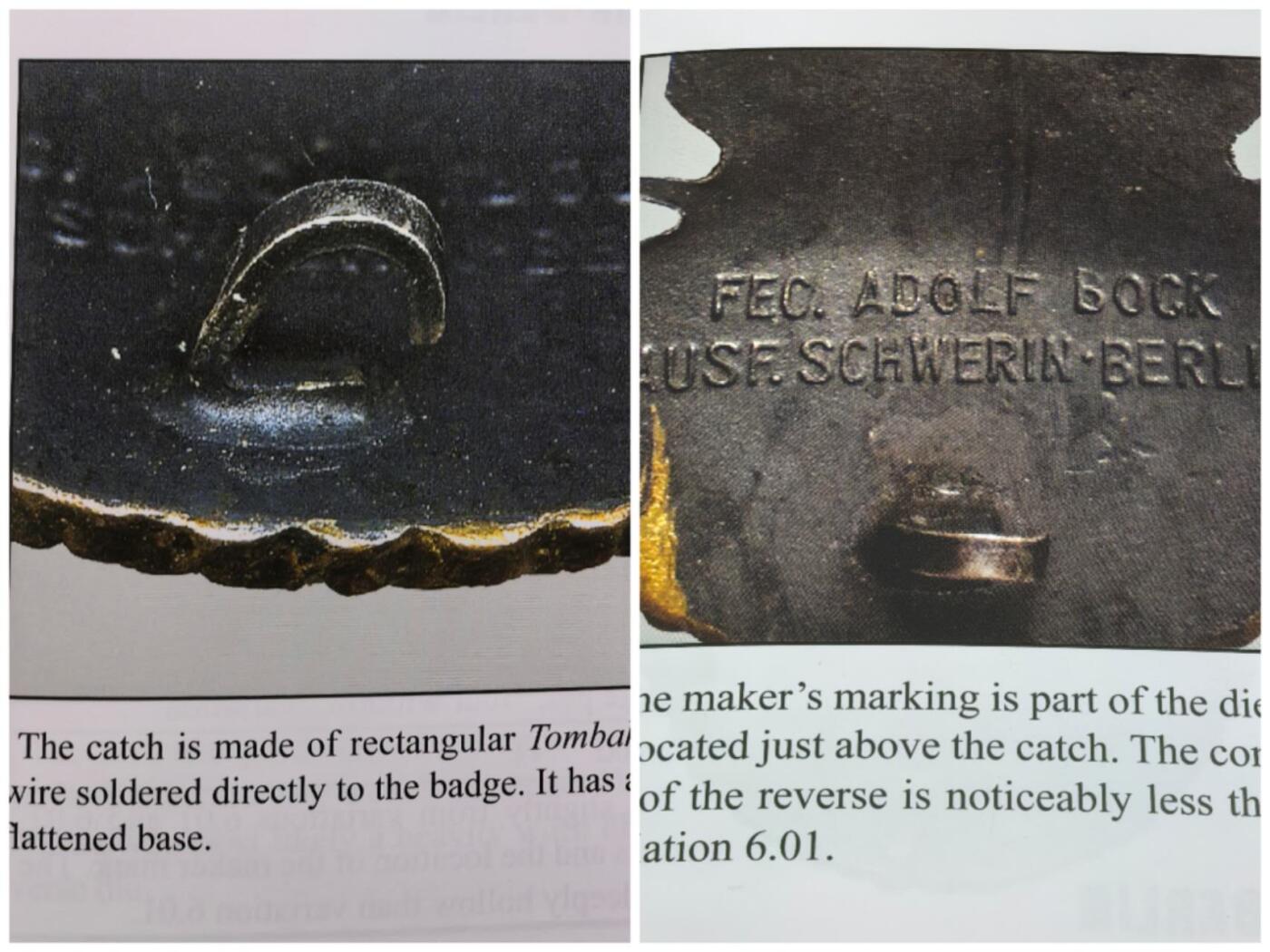 小驴勋章奖章收藏1月10日周六晚六点拍卖（珍爱和平，收藏战争，铭记历史，勿忘国耻，忠党爱国。有偿代拍，送拍规则在简介最后，参拍须阅读规则后再参拍，关系到运费包装发货时效真假辨别等关键信息，拍卖时不再发原图，看大图店主微信码在拍卖店铺介绍里） 得三海军公海舰队奖章，tombak铜质镀银镀金，标准Adolf Bock/Schwerin第二（6.02）版，背打Fec.Adolf Bock/Ausf.Schwerin.Berlin厂标，极好品