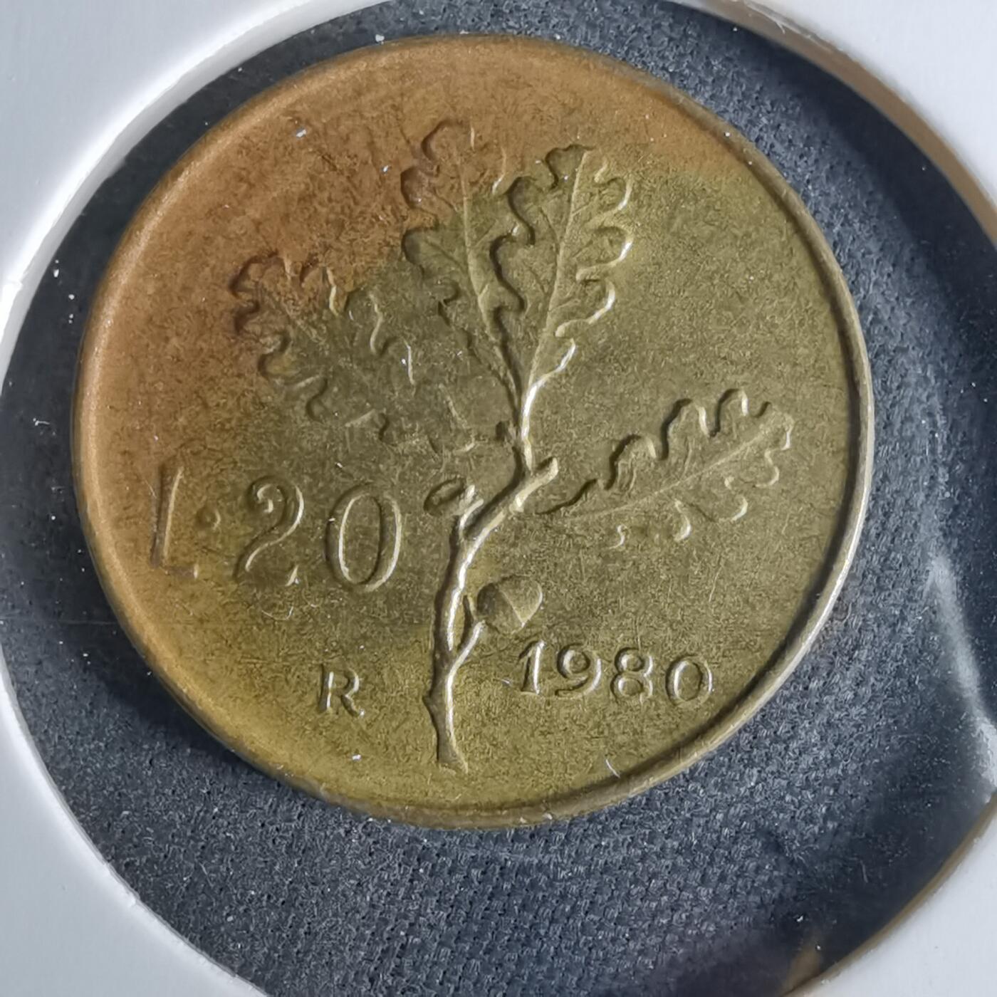 沼泽如烟--第956场 意大利1980年20里拉