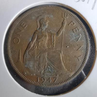 沼泽如烟--第956场 - 英国1947年1便士