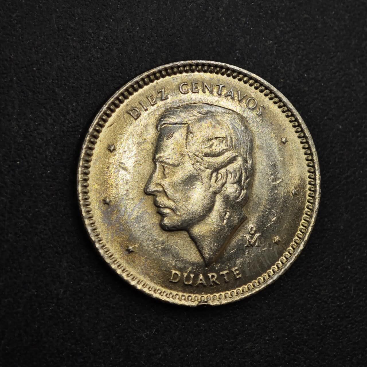 【淘币小摊】实时拍第八百四十四拍   散币场   满百包邮可预留二周 每周一统一发货   多米尼加1984年10分镍币