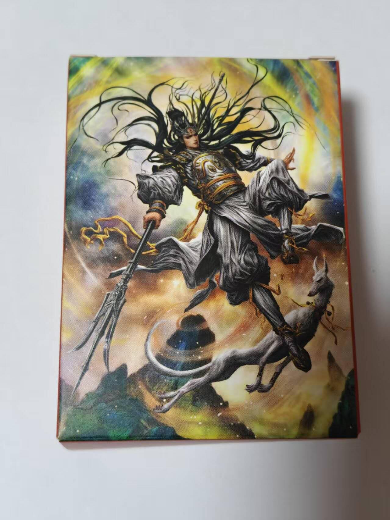 满200包邮！龙虎卡牌-七一场（满200元包邮，无佣金，每周六结拍，欢迎送拍） 镜面套卡 (42张) 卡德曼   杆子封神  上卷一套