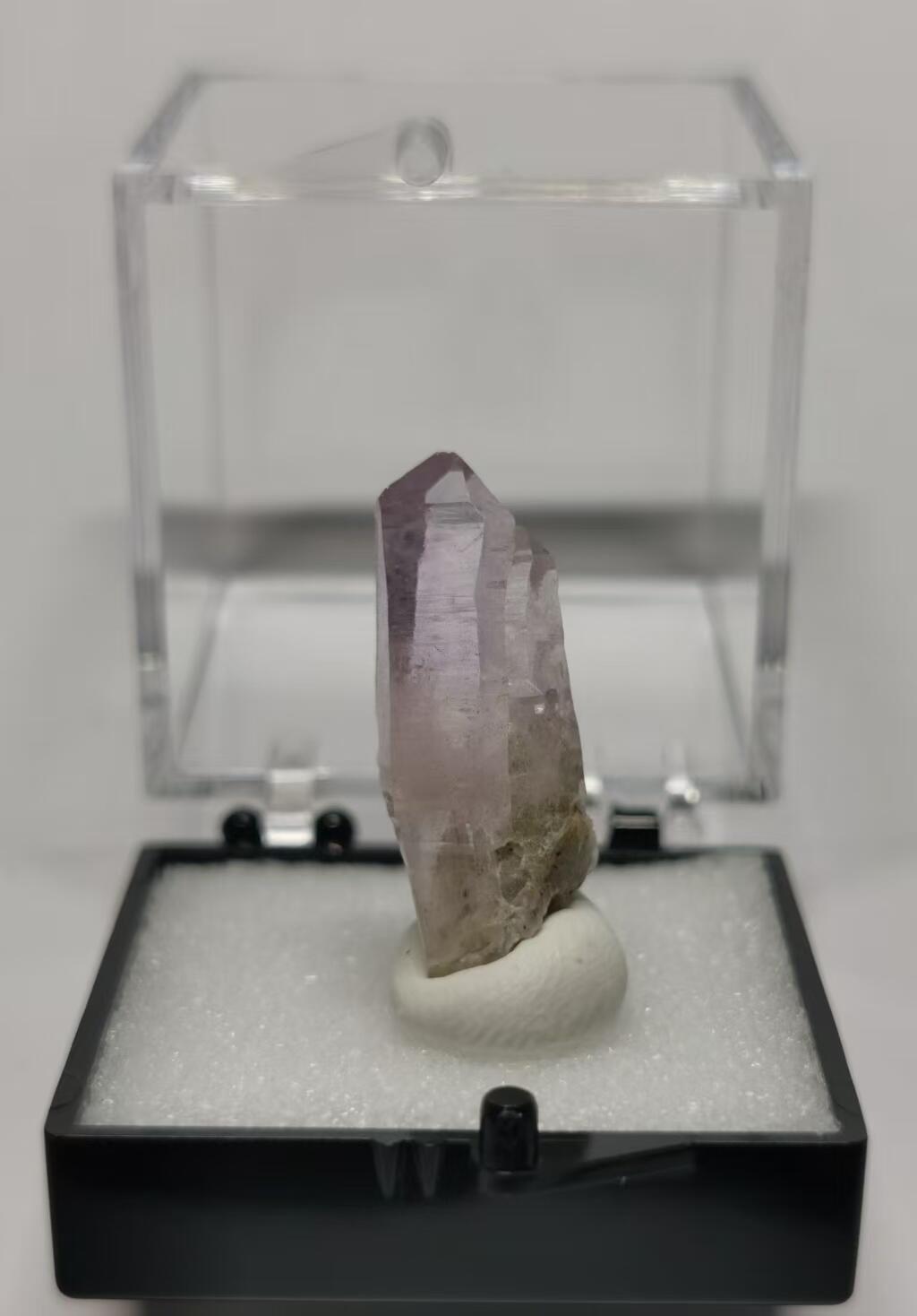 七河·世界钱币杂件水晶矿标小拍（总第33期） 藏家出品 X652（5） 墨西哥克鲁兹水晶矿标 盒子矿