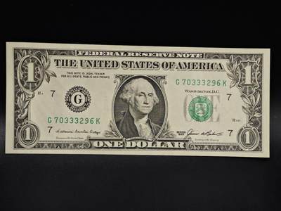 【淘币小摊】限时拍第八百四十六拍  纸币场  满百包邮可预留两周  周一统一发货  - 美国1985年1美元纸币