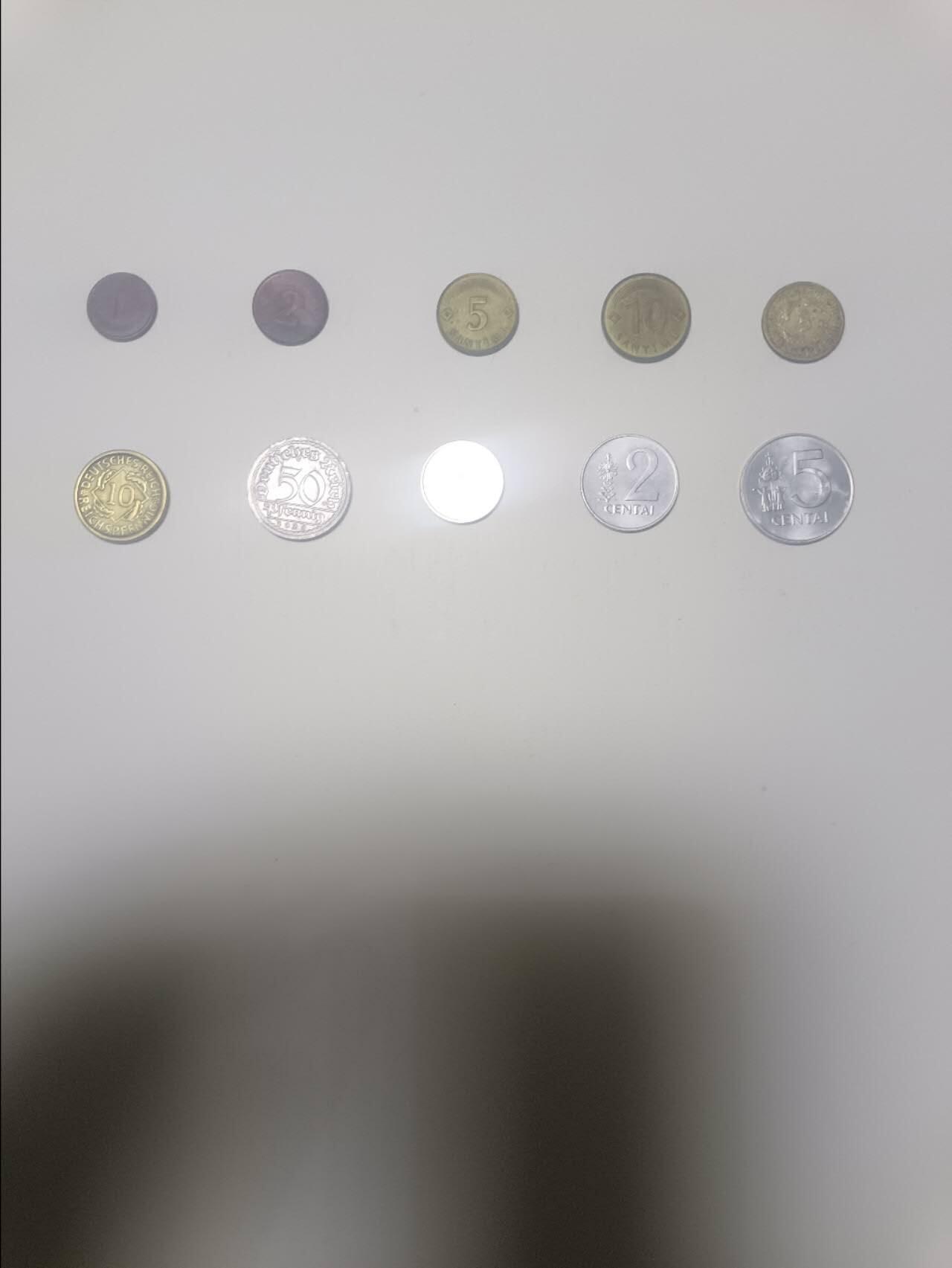 【20260113】非全新纸币和硬币第324场 欧洲国家10枚硬币