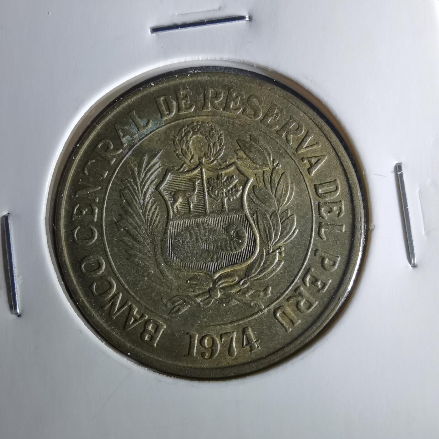 沼泽如烟--第956场 秘鲁1974年1索尔