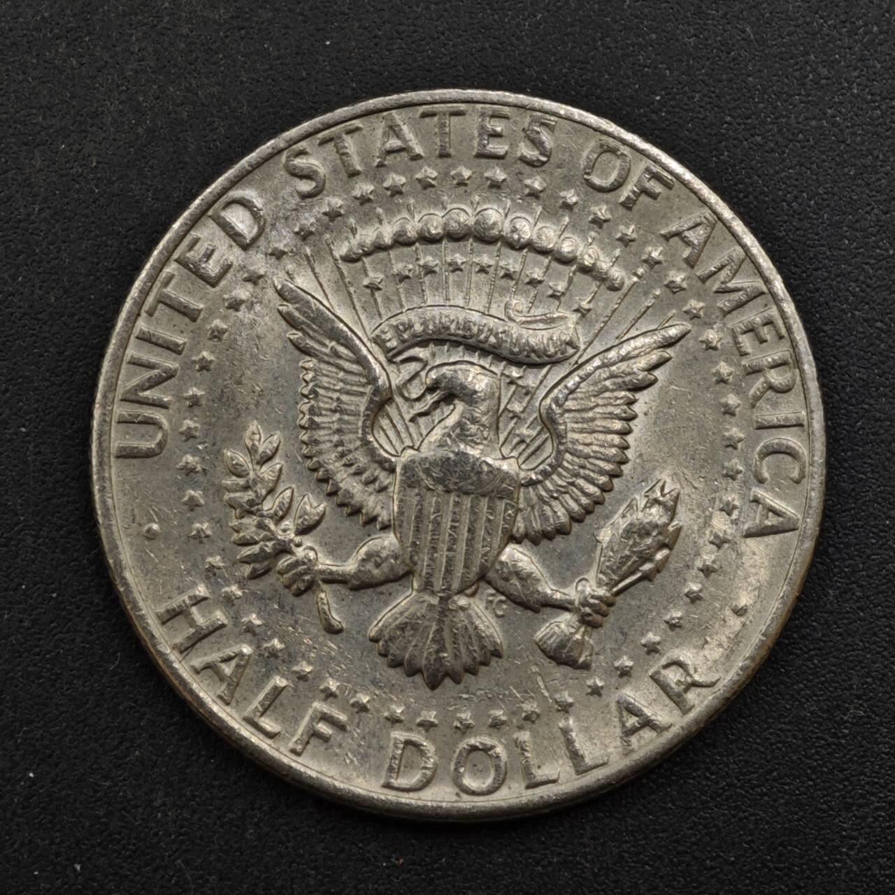 【淘币小摊】实时拍第八百四十四拍   散币场   满百包邮可预留二周 每周一统一发货   美国1974年肯尼迪半美元