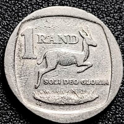 泉币菌-第167场- 精品福利场 - 南非1兰特 2003年 跳羚20mm