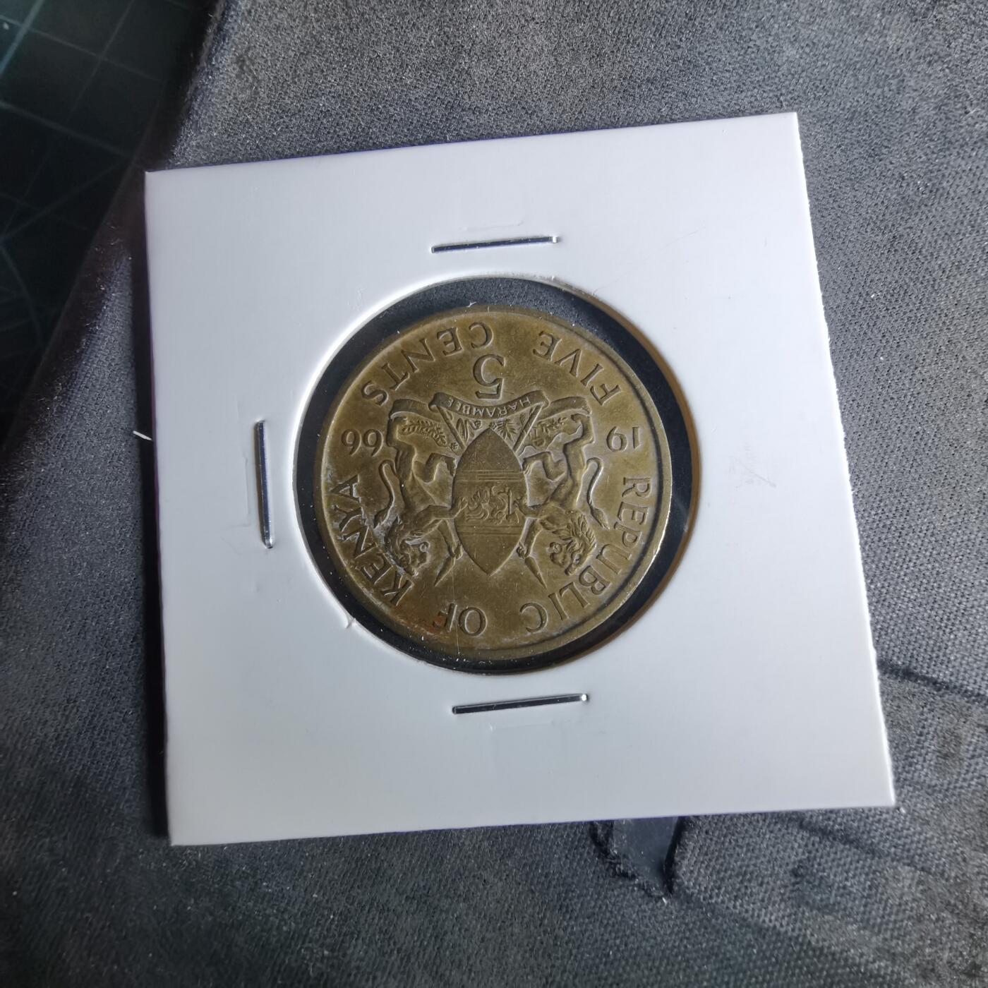 沼泽如烟--第956场 肯尼亚1966年五分