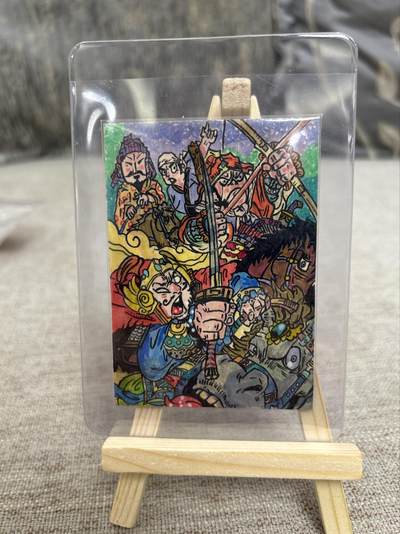 喜灰玩卡拍卖第三期限时免佣金，接代拍，免佣金帮卡友们拍卖，欢迎送拍，释放现金流，让自己有资金可以购买更多喜欢的卡牌，让别的卡友能淘到更多心仪的卡牌 - 云龙手绘卡（正常卡牌尺寸）