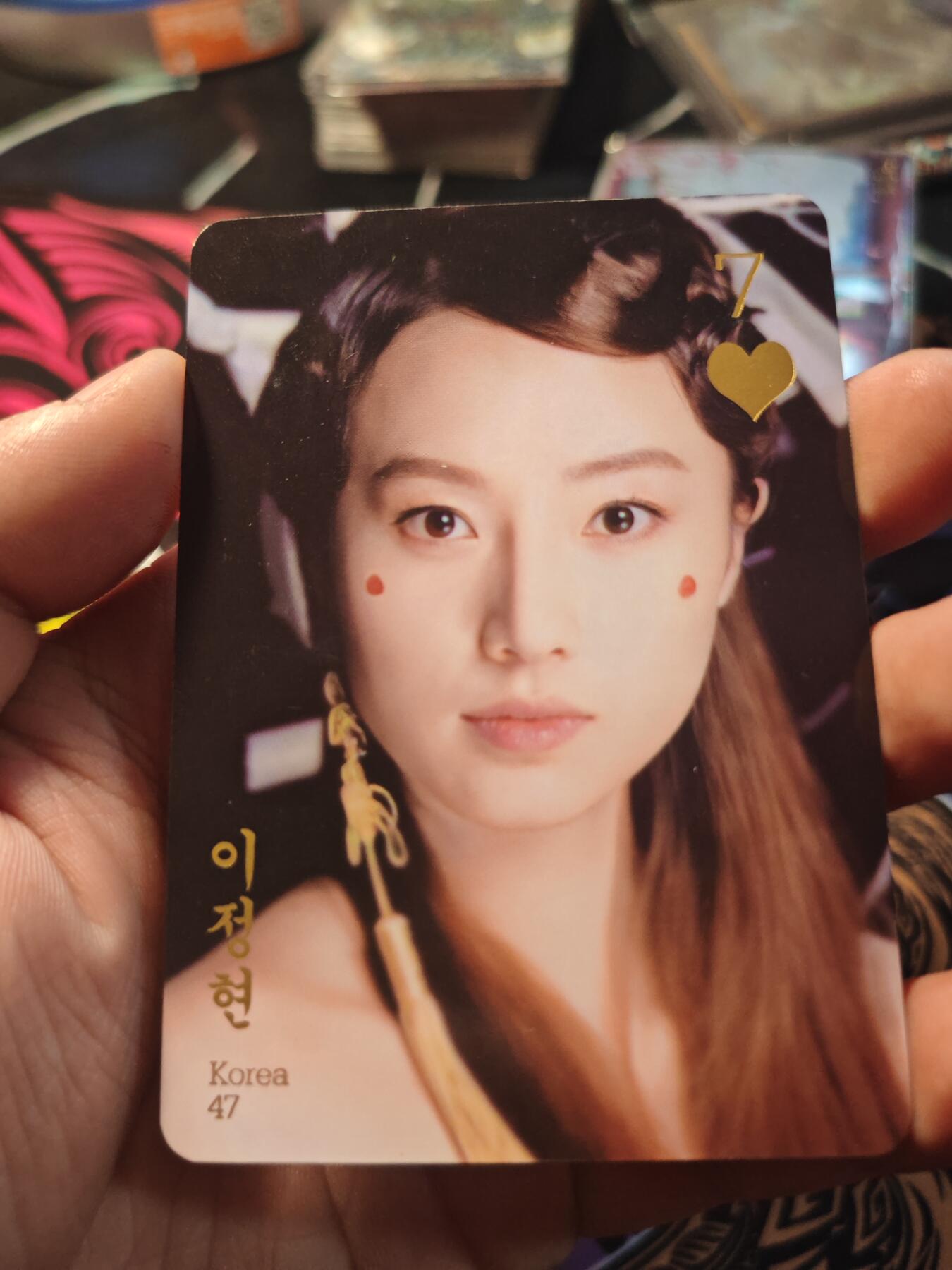 卡牌实验室开始第十一次实验 【明星卡】李贞贤 