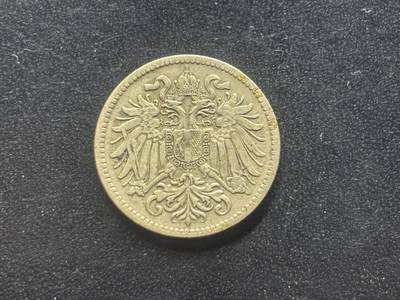 邮泉阁限时拍卖第三十九场 欧洲专场（硬币在国外。请付邮费6元。） 奥匈帝国1915年10赫勒