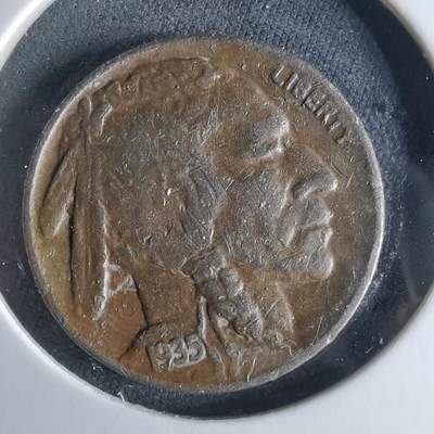 沼泽如烟--第956场 - 美国1935年野牛五分