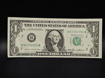 【淘币小摊】限时拍第八百四十五拍  纸币场  满百包邮可预留两周  周一统一发货  - 美国1985年1美元纸币